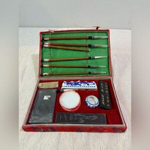 Chinese calligraphy set